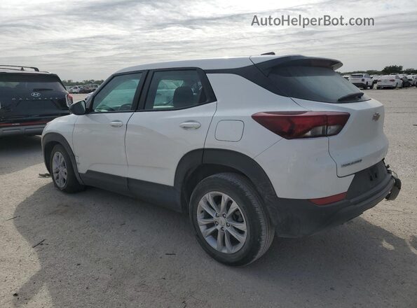KL79MMS2XNB128885 2022 CHEVROLET TRAILBLAZER White Հետևի ձախ