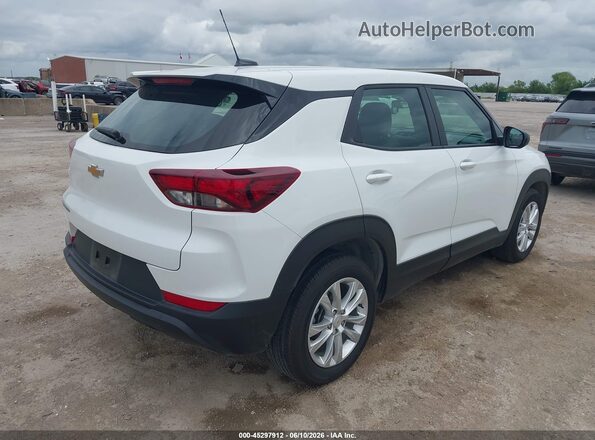 KL79MMS2XPB164448 2023 CHEVROLET TRAILBLAZER White Հետևի աջ