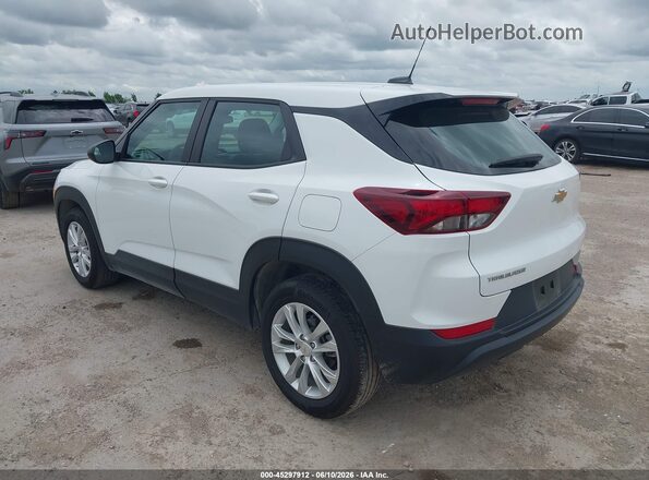 KL79MMS2XPB164448 2023 CHEVROLET TRAILBLAZER White Հետևի ձախ