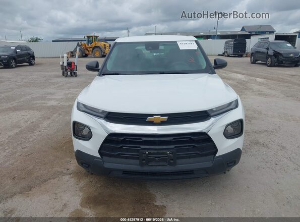 KL79MMS2XPB164448 2023 CHEVROLET TRAILBLAZER White Սարքավորումների վահանակի տեսք