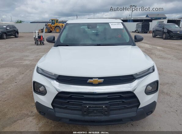 KL79MMS2XPB164448 2023 CHEVROLET TRAILBLAZER White Դիմացի տեսք