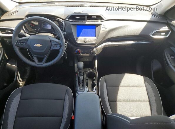 KL79MMS2XPB189477 2023 CHEVROLET TRAILBLAZER Black Widok deski rozdzielczej