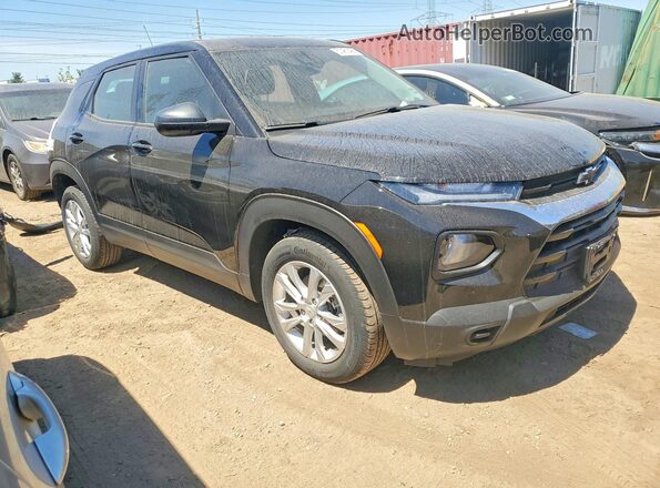 KL79MMS2XPB189477 2023 CHEVROLET TRAILBLAZER Black Przód prawy
