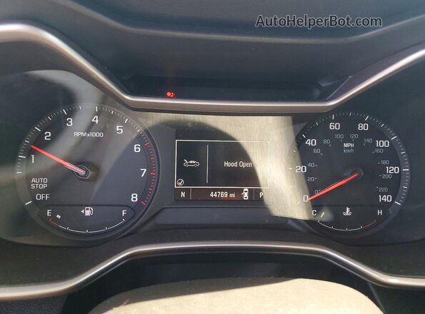 KL79MMS2XPB189477 2023 CHEVROLET TRAILBLAZER Black Widok zestawu wskaźników