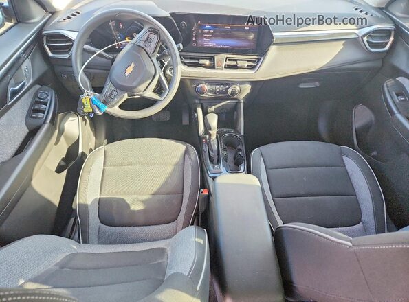 KL79MMS2XRB032020 2024 CHEVROLET TRAILBLAZER Black Dashboard view