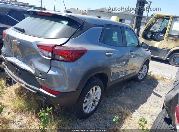 KL79MMSL0RB090923 2024 CHEVROLET TRAILBLAZER Gray Задня права чверть