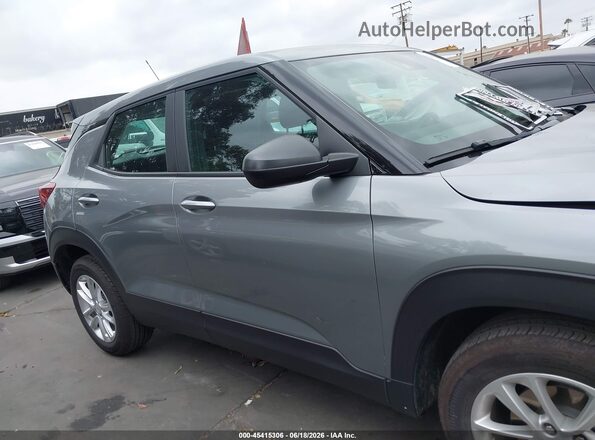 KL79MMSL0RB090923 2024 CHEVROLET TRAILBLAZER Gray Вид задньої частини салону