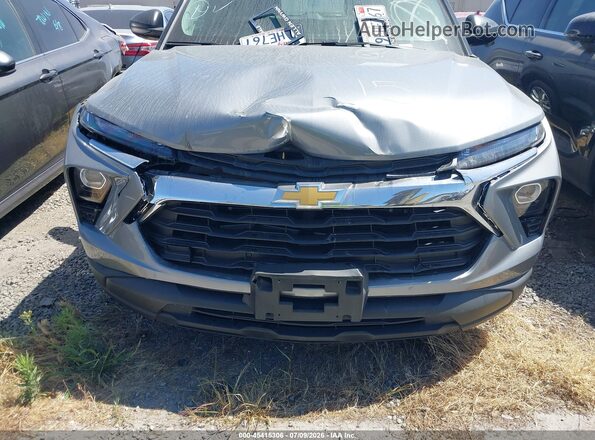 KL79MMSL0RB090923 2024 CHEVROLET TRAILBLAZER Gray Вид щитка приладів