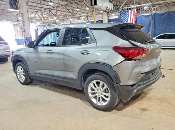 KL79MMSL2RB203920 2024 CHEVROLET TRAILBLAZER Silver Trasero izquierdo