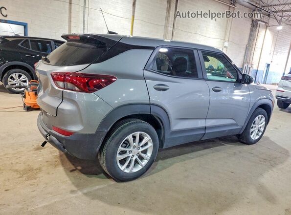 KL79MMSL2RB203920 2024 CHEVROLET TRAILBLAZER Silver Trasero derecho