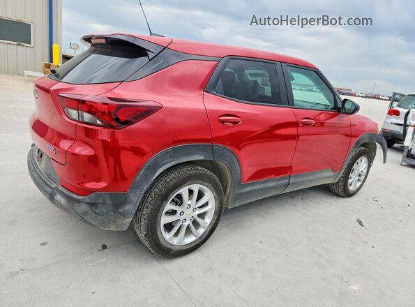KL79MMSL2TB096035 2026 CHEVROLET TRAILBLAZER Red Задня права чверть