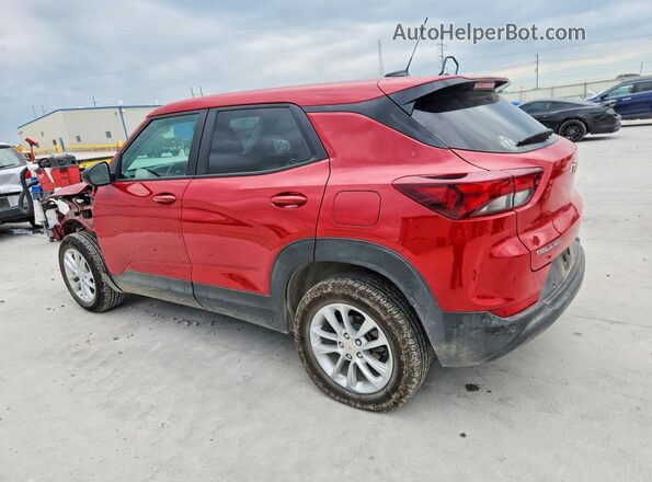 KL79MMSL2TB096035 2026 CHEVROLET TRAILBLAZER Red Задня ліва чверть