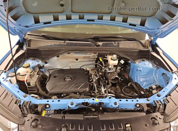 KL79MMSL4RB113054 2024 CHEVROLET TRAILBLAZER Blue Rear interior view
