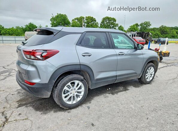 KL79MMSL4TB082167 2026 CHEVROLET TRAILBLAZER Gray Rear right