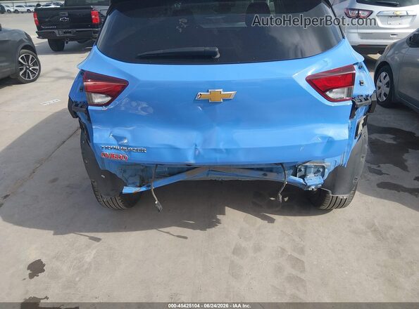 KL79MMSL7RB189349 2024 CHEVROLET TRAILBLAZER Blue Front view