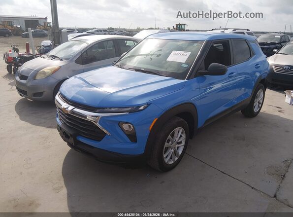 KL79MMSL7RB189349 2024 CHEVROLET TRAILBLAZER Blue Front left