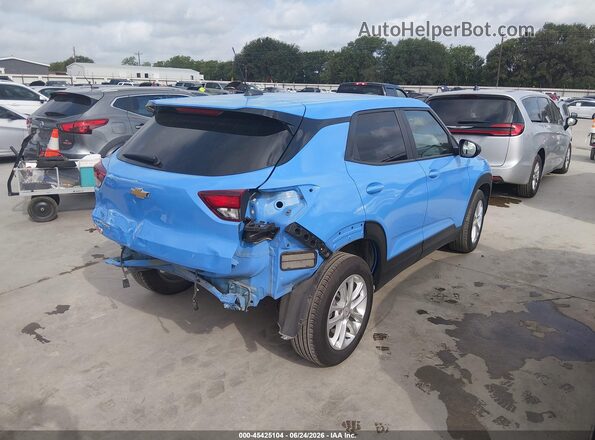 KL79MMSL7RB189349 2024 CHEVROLET TRAILBLAZER Blue Rear right