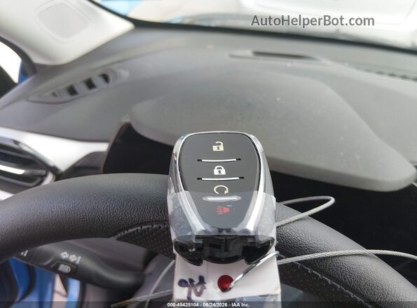 KL79MMSL7RB189349 2024 CHEVROLET TRAILBLAZER Blue Dashboard view