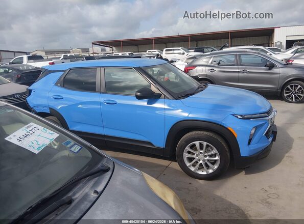 KL79MMSL7RB189349 2024 CHEVROLET TRAILBLAZER Blue 360 interior view
