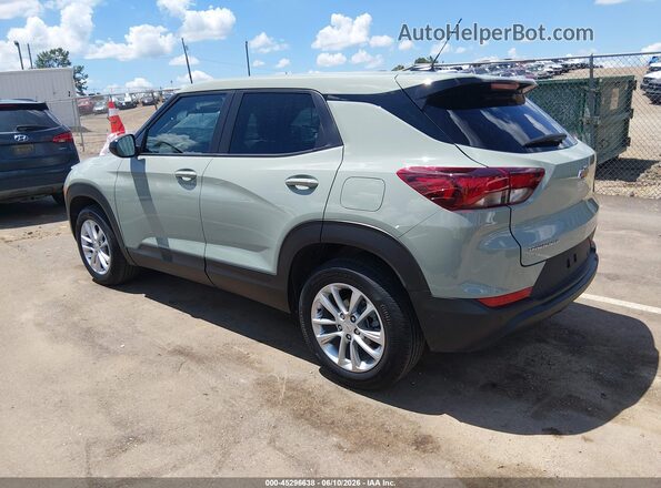 KL79MMSL7TB092451 2026 CHEVROLET TRAILBLAZER Green Trasero izquierdo