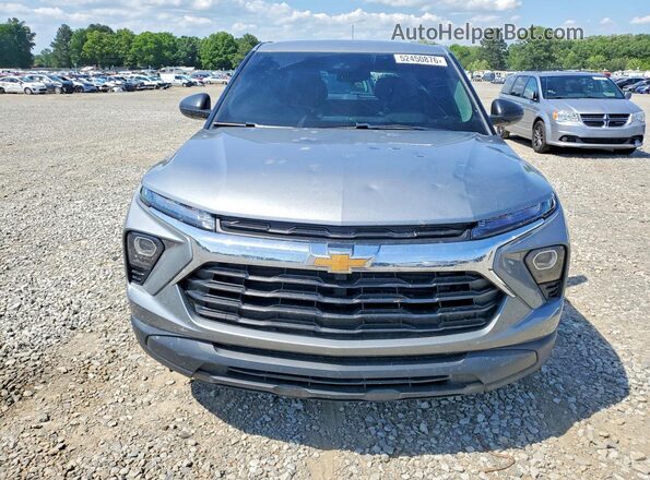 KL79MMSL8RB084092 2024 CHEVROLET TRAILBLAZER Silver წინა ხედი