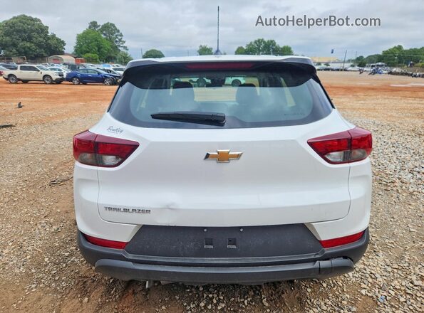 KL79MMSL8TB029228 2026 CHEVROLET TRAILBLAZER White Вид ззаду