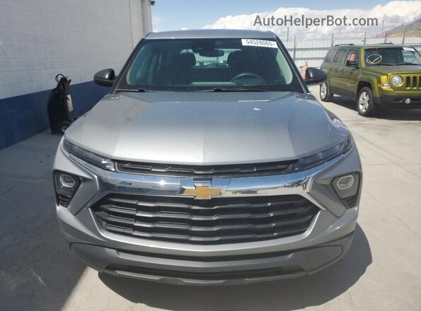 KL79MMSL9RB060643 2024 CHEVROLET TRAILBLAZER Silver Front view