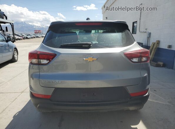 KL79MMSL9RB060643 2024 CHEVROLET TRAILBLAZER Silver Rear view