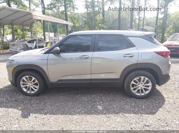 KL79MMSP1SB001224 2025 CHEVROLET TRAILBLAZER Серебряный Панорамный вид салона 360°