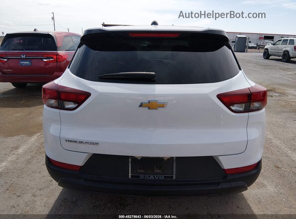 KL79MMSP1SB107060 2025 CHEVROLET TRAILBLAZER White 