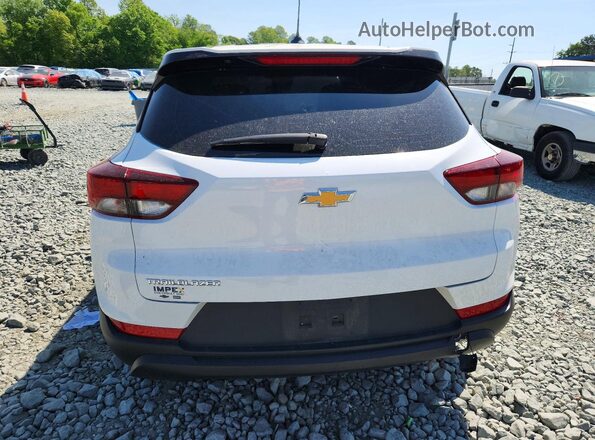 KL79MMSP3SB169365 2025 CHEVROLET TRAILBLAZER White Հետևի տեսք