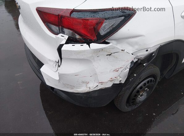 KL79MMSP4SB125147 2025 CHEVROLET TRAILBLAZER White Vista frontal