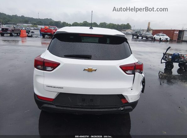 KL79MMSP4SB125147 2025 CHEVROLET TRAILBLAZER White 