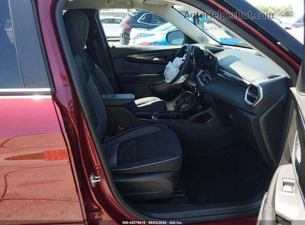 KL79MMSP9SB037954 2025 CHEVROLET TRAILBLAZER Red წინა სალონის ხედი