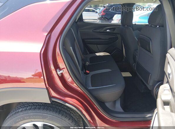 KL79MMSP9SB037954 2025 CHEVROLET TRAILBLAZER Red VIN კოდის სტიკერის ხედი