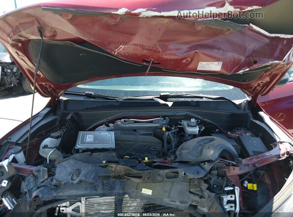 KL79MMSP9SB037954 2025 CHEVROLET TRAILBLAZER Red უკანა ხედი