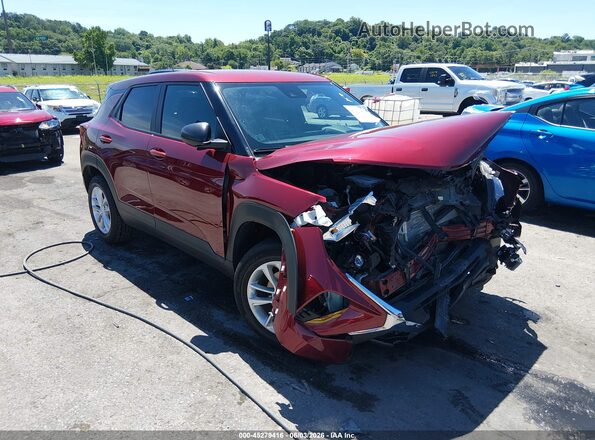 KL79MMSP9SB037954 2025 CHEVROLET TRAILBLAZER Red 