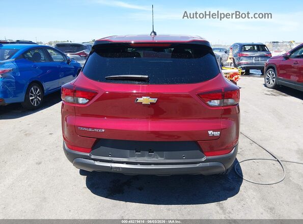 KL79MMSP9SB037954 2025 CHEVROLET TRAILBLAZER Red 