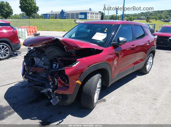 KL79MMSP9SB037954 2025 CHEVROLET TRAILBLAZER Red 