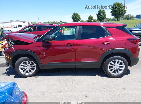 KL79MMSP9SB037954 2025 CHEVROLET TRAILBLAZER Red 