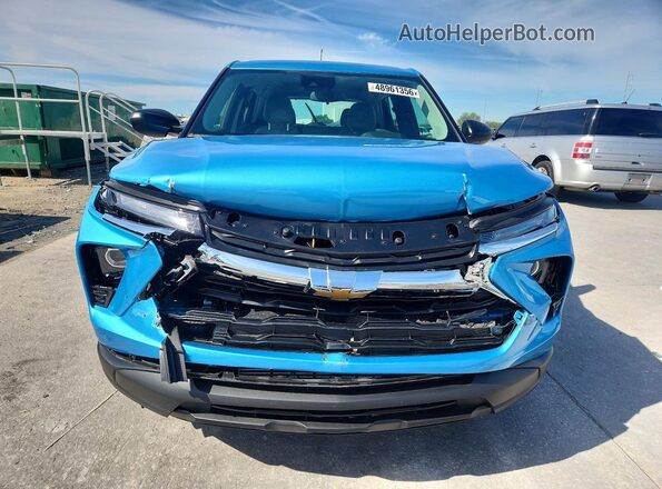 KL79MMSP9TB123850 2026 CHEVROLET TRAILBLAZER Blue Front view