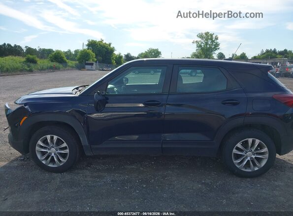 KL79MNSL0MB010759 2021 CHEVROLET TRAILBLAZER Dark Blue 