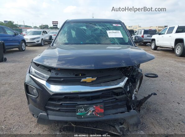 KL79MNSL1MB086247 2021 CHEVROLET TRAILBLAZER Dark Blue Widok zestawu wskaźników