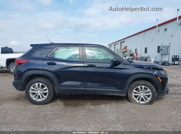 KL79MNSL1MB086247 2021 CHEVROLET TRAILBLAZER Dark Blue Widok wnętrza z tyłu