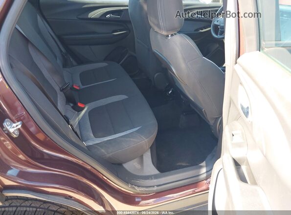 KL79MNSL2NB014281 2022 CHEVROLET TRAILBLAZER Maroon Widok naklejki z numerem VIN