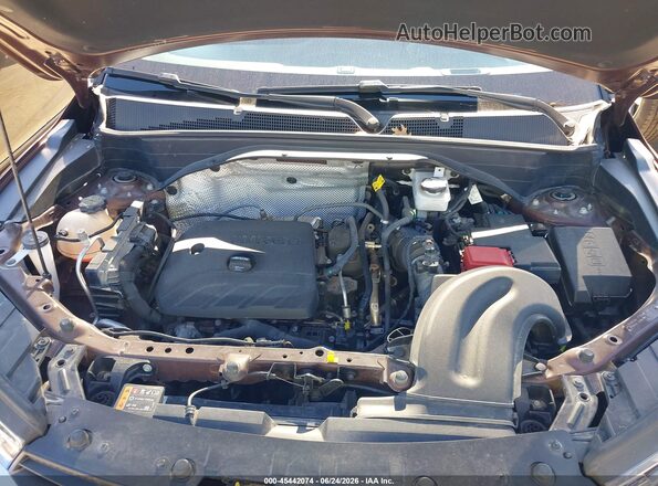 KL79MNSL2NB014281 2022 CHEVROLET TRAILBLAZER Maroon Widok z tyłu