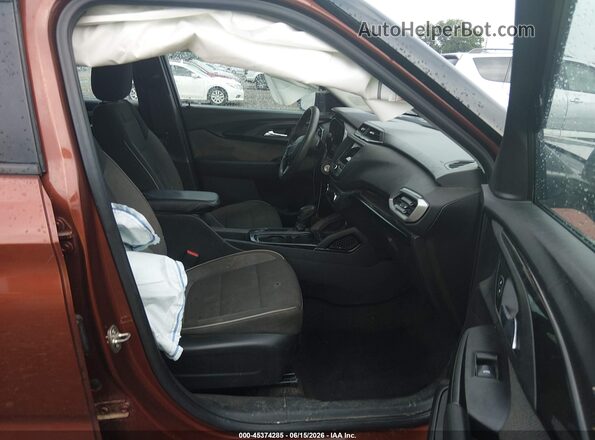 KL79MNSL3MB011484 2021 CHEVROLET TRAILBLAZER Orange Սալոնի դիմացի տեսք