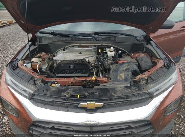 KL79MNSL3MB011484 2021 CHEVROLET TRAILBLAZER Orange Հետևի տեսք