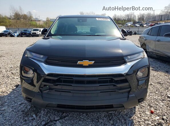 KL79MNSL5PB078009 2023 CHEVROLET TRAILBLAZER Black Вид спереду