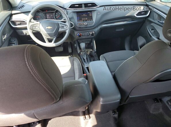KL79MNSL5PB078009 2023 CHEVROLET TRAILBLAZER Black Вид панелі приладів